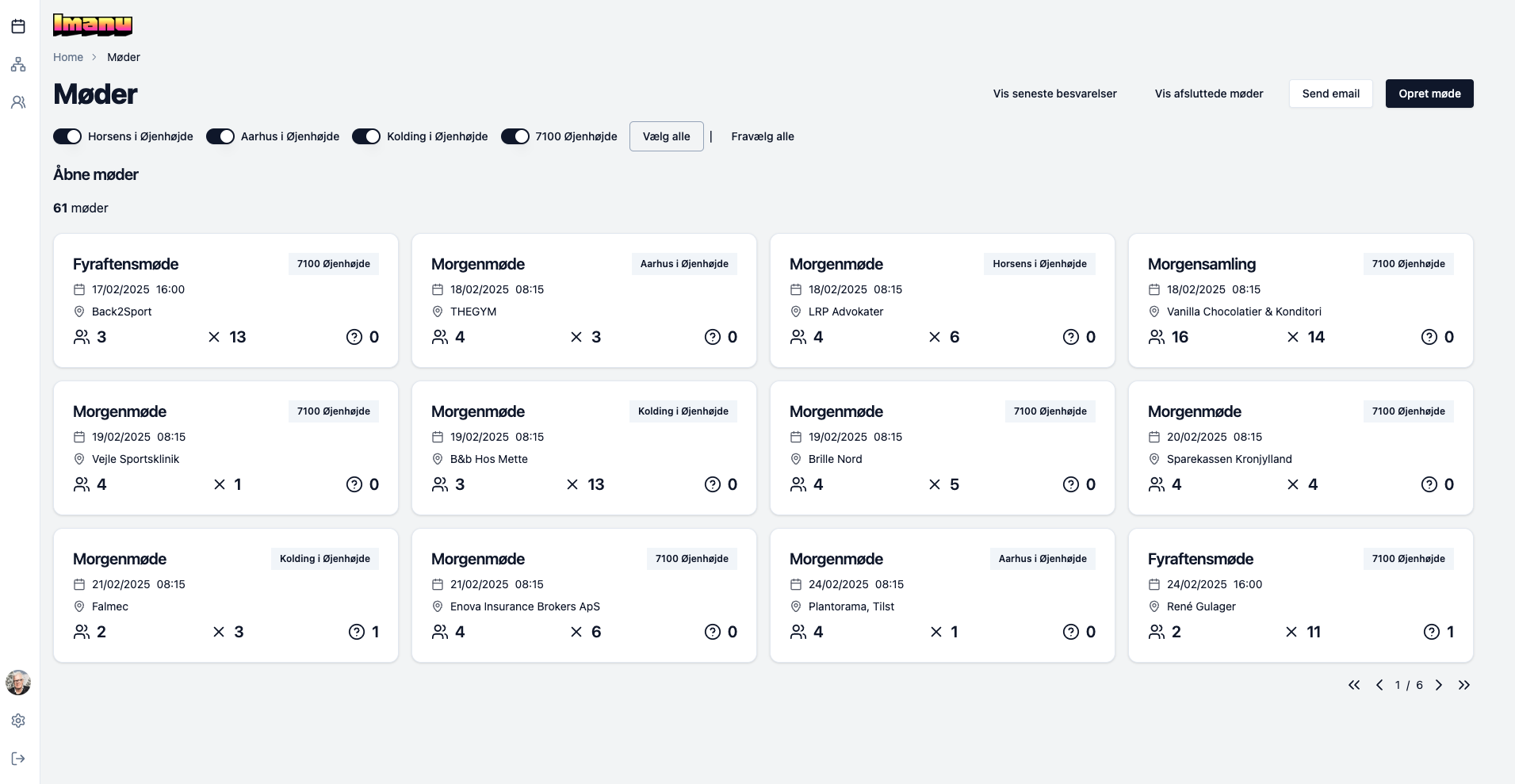 Administration som web app